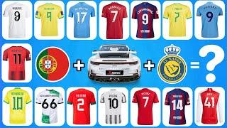 Can You Guess the player by Song, Nationality + Car And Club ? Football Quiz 2024