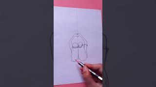 Bestfriend drawing | friendship drawing #shorts @areebaartclub