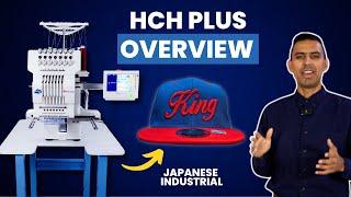 Happy Japan HCH PLUS, 7 Needle Embroidery Machine Overview | HappyJapan USA