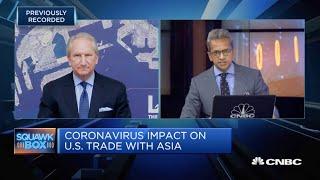 CNBC Squawk Box: Coronavirus Impact on U.S. Trade with Asia