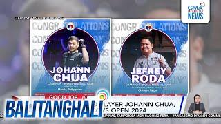 Pinoy billiard player Johann Chua, wagi sa Marboys Open 2024 | Balitanghali