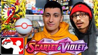 The FIRST Scarlet and Violet Pokemon TCG TOURNAMENT with @LittleDarkFury