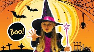 Halloween Song Nursery Rhymes for Kids from Vika and Alex