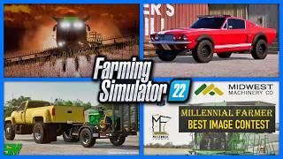 Farm Sim News - JD S700 HillSide, JD Mower, Utility Trailer, & Photo Contest! | Farm Sim 22