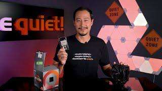 AMD’s new Ryzen 3600XT CPU + be quiet! cooler = as cool as it gets!