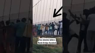 Morbi Bridge Accident Live Video News Update | Few Minutes Before Accident | Morbi Julta Pul Live