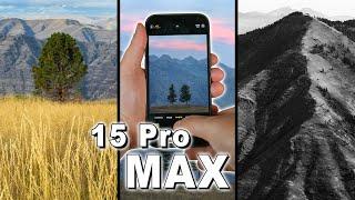 iPhone 15 Pro Max - Landscape Photography