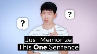 23 Korean grammar points in one sentence!