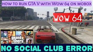 How to run GTA V with Wow64 mobox latest WaOW64 build| GTA V | mobox GTA setup