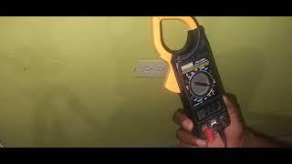 How To Test AC Voltage With Federalli Multimeter