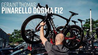 Geraint Thomas' Pinarello Dogma F12 at the 2019 Tour de France | Sigma Sports