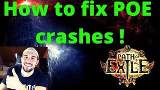 How to fix POE crashes in 5 Steps ! Easy and fast (PC Windows)