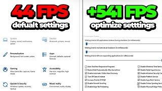 How To Fully Optimize Windows Performance For GAMING! ️ (Full Optimization Guide)