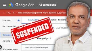 Google Ads Account Suspension - How To Avoid Google Ads Suspension