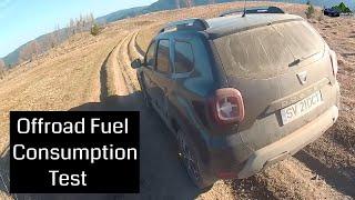 Dacia Duster 4x4 POV Offroad Fuel Consumption
