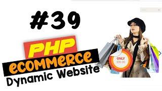 #39 PHP Ecommerce website development | Category class| MVC OOP - Quick programming