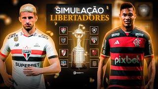 EU SIMULEI A LIBERTADORES E O RESULTADO FOI INCRÍVEL!!