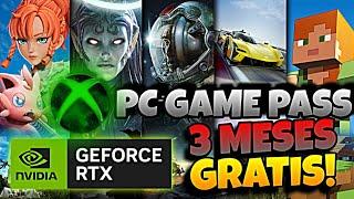 Como OBTENER el GAME PASS de XBOX Para PC ¡GRATIS! x 3 MESES en NVIDIA GEFORCE RTX y GeForce Now