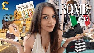 ITALY SHOPPING HAUL | WHAT I BOUGHT | Clothing/Makeup/Food