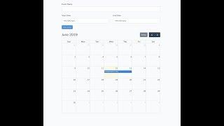 Fullcalendar in Laravel with Vue