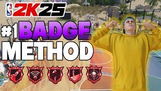 BEST BADGE METHOD #1 FOR ALL MAX BADGES IN NBA 2K25