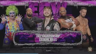 WWE 2K24 Malone VS D-Von, Doink, Jimmy, Austin 5-Man Extreme Elim. Match WWE 24/7 Tittle