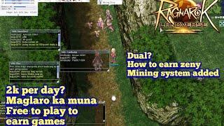 Ragnarok Landverse - How to farm zeny and how much per 100k + Mining system added