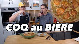 Before Coq au Vin - There Was Coq à la Bière Recipe!