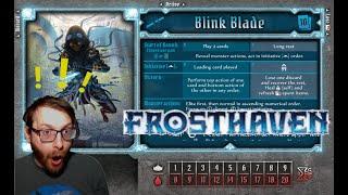 Frosthaven Blink Blade starting class - early first impressions and builds