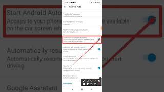 Start Android auto while locked mode not enable on Redmi note 10 and Android Phone 2022