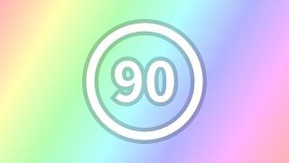 90 seconds timer ‐ Countdown Circle Gradation