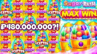 МАКСВИН НА 480 ЛЯМОВ В Sugar Rush 1000 ИЛИ НИЧЕГО \ занос \ заносы недели \ шуга раш 1000 \ джекпот