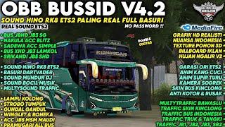 OBB BUSSID V4.2 SOUND HINO RK8 ETS2 PALING REAL FULL BASURI | Bus Rombak Jb5 Full Acc | Bussid