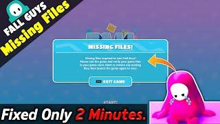 How to Fix MISSING FILES ERROR Fall Guys 2024 (EPIC GAMES & STEAM)