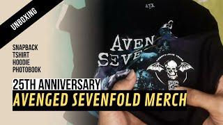 Unboxing Merchandise Avenged Sevenfold | 25th Anniversary Edition