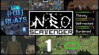 Looting a Post-Apocalyptic World in - NEO SCAVENGER! - EP1