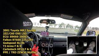 24-12-27 Buttonwillow 13CW 2ZZ MR2 Spyder aka 2ZZ Mistress