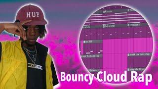 HOW T0 MAKE BOUNCY CLOUD RAP BEATS FOR RIVEN/BLADEE/TEVOMXNTANA | Fl Studio Beat Tutorial