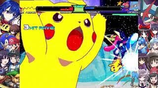 NICK54222 MUGEN Special: Pikachu and Greninja VS Lucario and Porygon-Z (Pokemon Day 2021 Special)