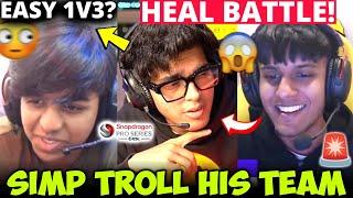 Simp TROLL His Team! Simp INTERVIEW After 1v3 Last ZONE! Godl #2  #jonathangaming #godlike