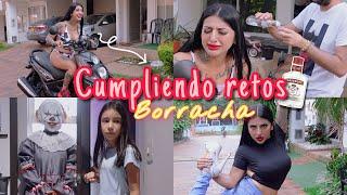 CUMPLIENDO RETOS BORRACHA | Sofi Muñoz