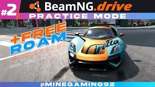 BeamNG Drive FreeRoam and Practice Mode in 2024!