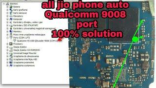 jio f220b auto qualcomm 9008 port \\ jio phone auto 9008 port easy solution only one jumper in hindi