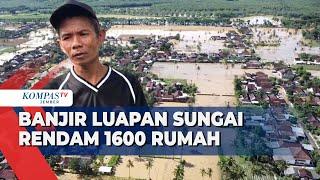 Banjir 1 Meter Rendam 1.600 Rumah di Jember, Warga Dievakuasi