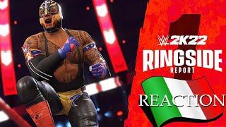 WWE 2K22 GAMEPLAY REACTION ITA - Peonia w/AwesomeMiroTV