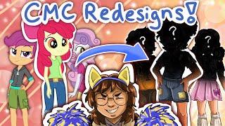 Redesigning MLP Equestria Girls characters!  || Cutie Mark Crusaders || Speedpaint + Commentary ||