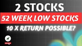 52 Week Low Stocks | Best Stocks To Invest In 2024 | Stocks To Buy Now 