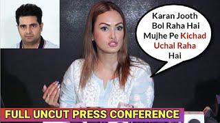Nisha Rawal Exposing Press Conference Against Allegations By Estranged Husband Karan Mehra