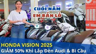 GIÁ XE HONDA VISION 2025 Cận Tết Giảm Mạnh | XE MÁY GIÁ SỈ