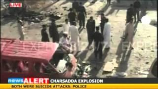 Scores killed in Pakistan suicide bomb blasts